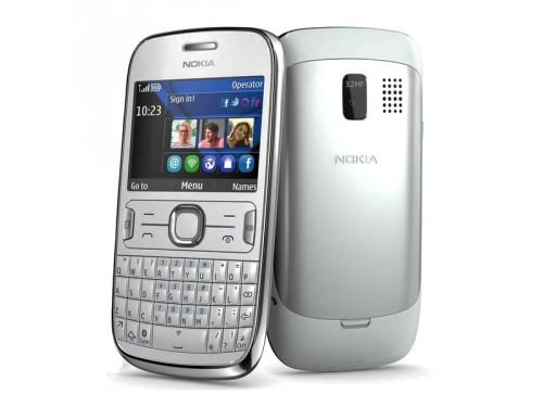 Foto Teléfono móvil nokia asha 302 blanco