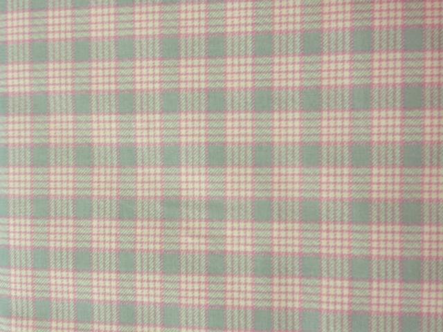 Foto Tela de cuadritos rosa y gris