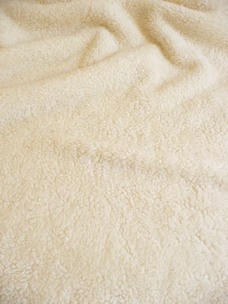 Foto Tela Peluche Teddy Algodn,blanco-crema