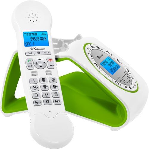 Foto Telefono Inalambrico Dect Retro Deluxe Verde Spctelecom 7703V