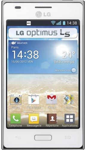 Foto Telefono Movil Lg E610 Optimus L5 Libre Blanco