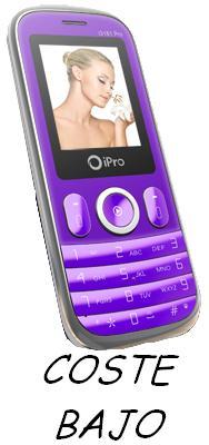 Foto Telefono Movil Libre Ipro I3181 Dual Sim Radio Fm Mp3 Mp4 Bluetooth Morado