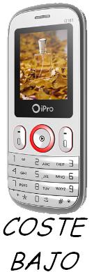 Foto telefono movil libre ipro i3181 dual sim radio mp3 mp4 bla noved