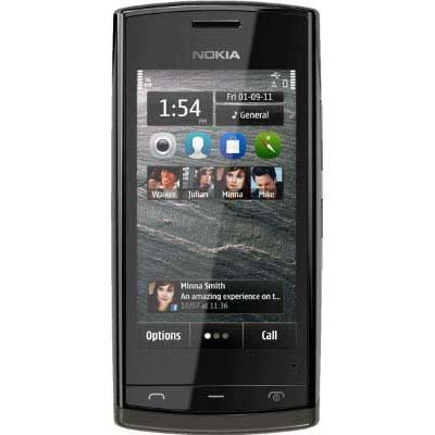 Foto Telefono movil Nokia 500 libre negro