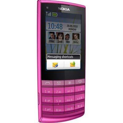 Foto Telefono movil Nokia x3-02 rosa libre