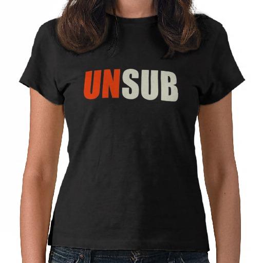 Foto Tema el desconocido de Unsub Camisetas