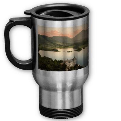 Foto Temor del lago y Ben Lui, Argyll y Bute, Escocia Taza De Café