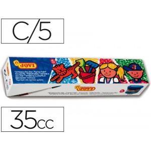 Foto Tempera jovi 35 cc 5 colores surtidos