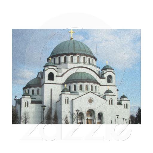 Foto Templo del St Sava Impresion En Lona