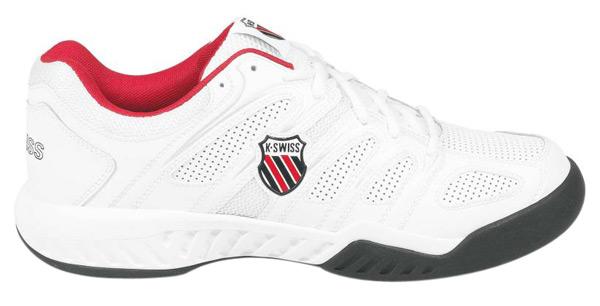 Foto Tenis hombre K-swiss Calabasas Omni White/black/fiery Red
