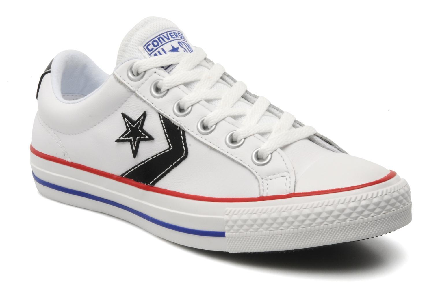 Foto Tenis moda Converse Star Player Leather Ox W Mujer