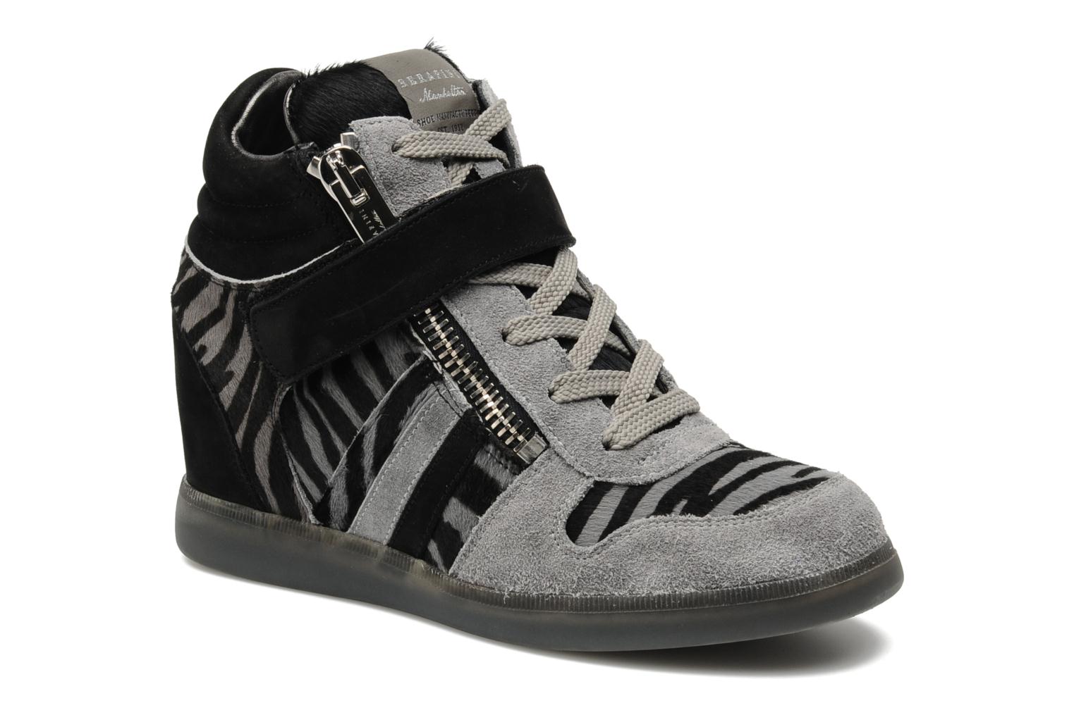 Foto Tenis moda Serafini Manhattan Leo Vs Zebra Mujer