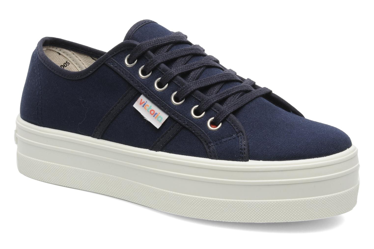 Foto Tenis moda Victoria Blucher Lona Plataforma Mujer