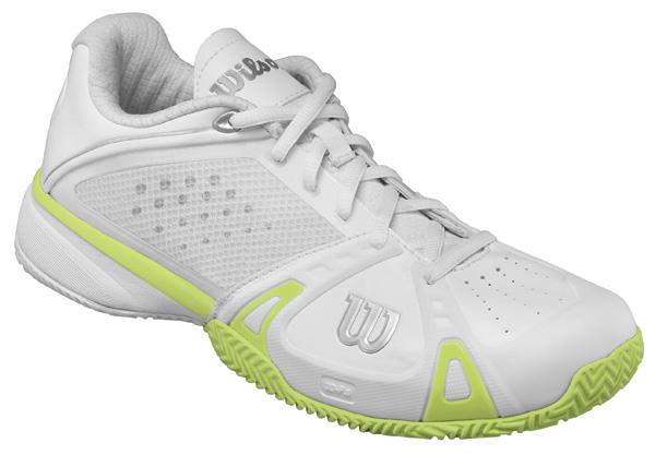 Foto Tenis mujer Wilson W Rush Pro Hard Court White/white/green