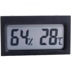 Foto termómetro lcd digit. humedad temperatura higrometro