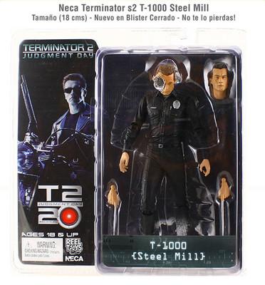 Foto Terminator 2 T-1000 Steel Mill Figure (18 Cms)  Neca