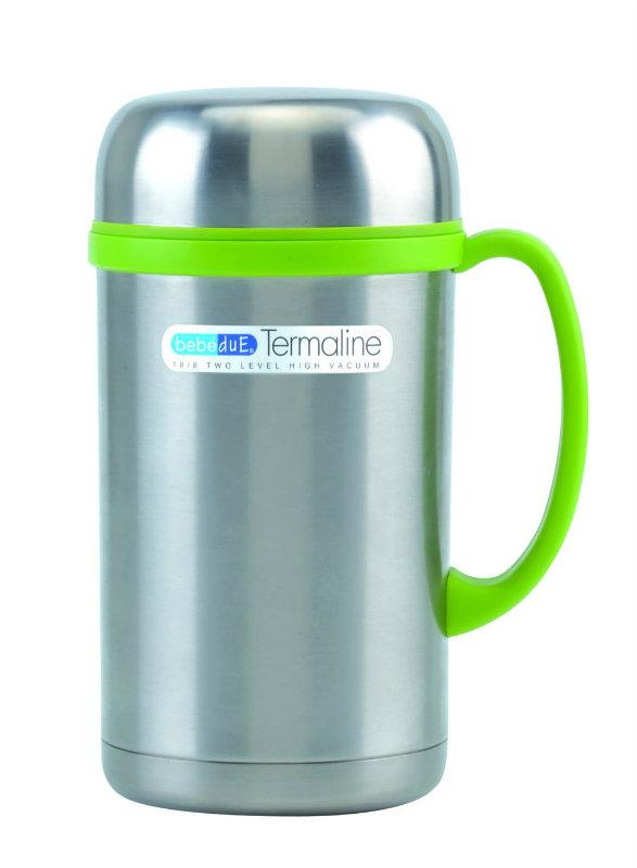 Foto termo porta papillas acero inoxidable 500ml.