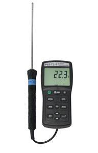 Foto Termometro de contacto PCE-T317 con sonda Pt100