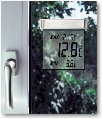 Foto Termometro de ventana TFA VISION