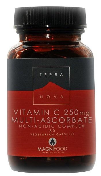 Foto Terranova Vitamina C 250mg 50 cápsulas