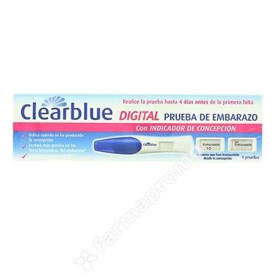 Foto test de embarazo digital clearblue