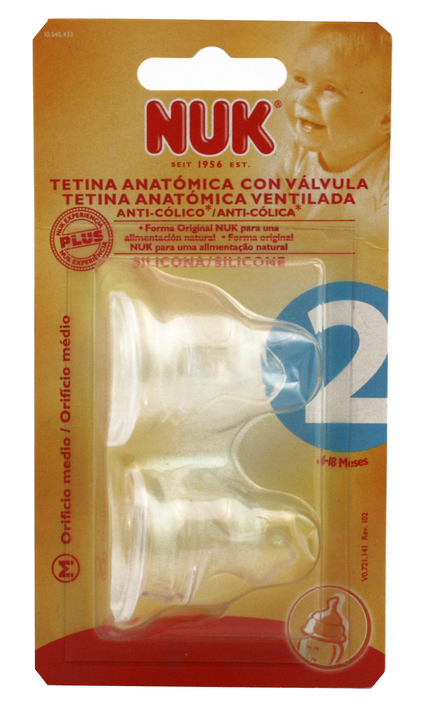 Foto TETINA SILICONA LECHE T2 NUK