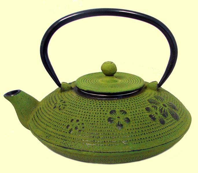 Foto Tetsubin - Tetera de hierro fundido verde - Signes Grimalt - 800 ml [63227]