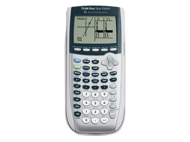 Foto Texas Instruments. Silver Ti-84 Plus. Calculadora Grafica