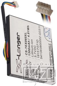 Foto Texas Instruments TI-Nspire CX batería (1300 mAh)