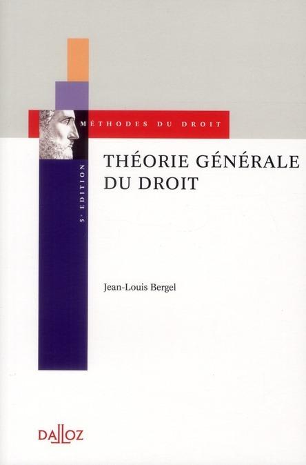 Foto Théorie générale du droit (5e édition)