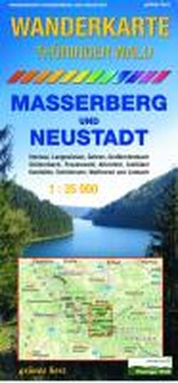 Foto Thüringer Wald Masserberg und Neustadt 1 : 35 000 Wanderkarte