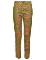 Foto Thakoon Addition Cameo Green Flower Print Trousers