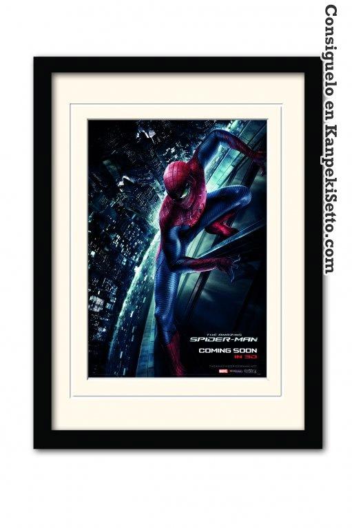 Foto The Amazing Spider-man PÓster Con PaspartÚ Wallcrawler 42 X 30 Cm