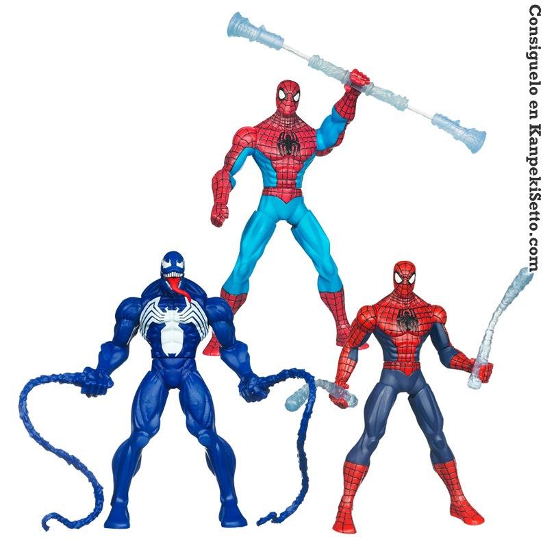 Foto The Amazing Spider-man Web Battlers Wave 2 Caja De 8 Figuras 15 Cm
