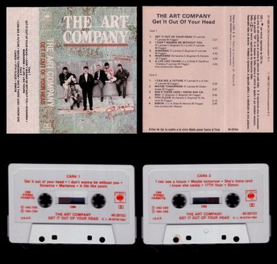 Foto The Art Company - Spain Cassette Cbs 1984 - Get It Out Of Your Head - Near Mint