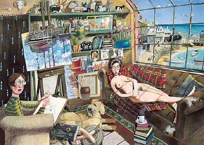 Foto The Artists Model by Richard Adams