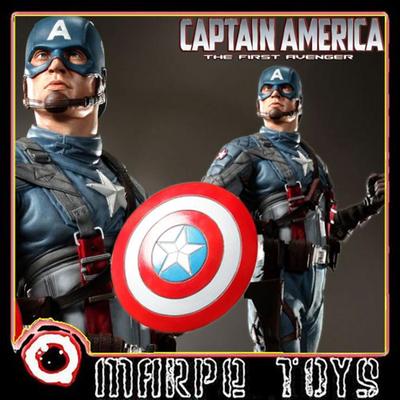 Foto The Avengers Captain Capitan America Premium Format Figure Sideshow Collectibles