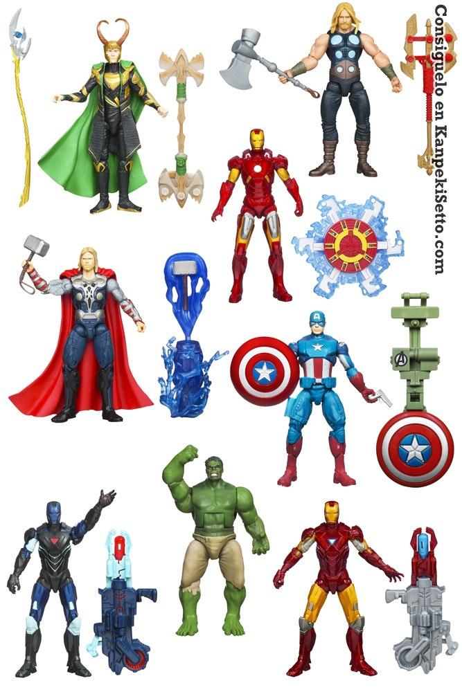 Foto The Avengers Wave 2 Caja De 12 Figuras 10 Cm