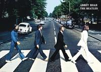 Foto The Beatles - abbey road póster