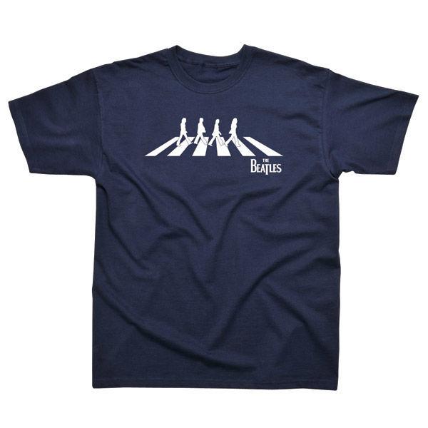 Foto The Beatles Camiseta Abbey Road Silhouette Talla Xl