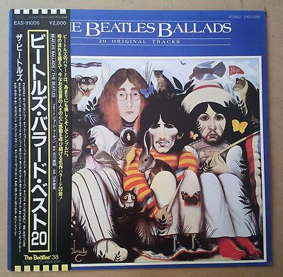Foto The Beatles The Beatles Ballads Lp Japon1980 Con 