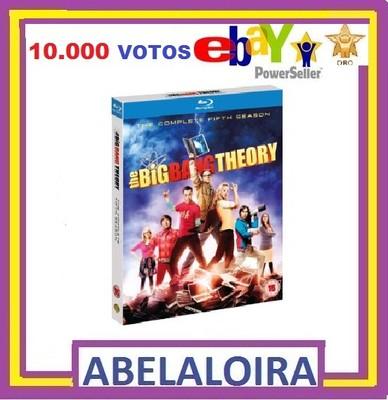Foto The Big Bang Theory 5 Quinta Temporada  Bluray Blu Ray Nuevo En Español