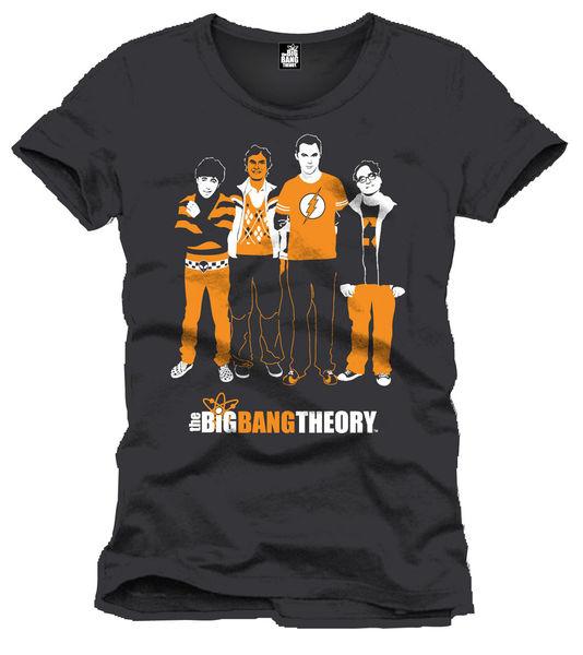 Foto The Big Bang Theory Camiseta Orange Team Antracita Talla L
