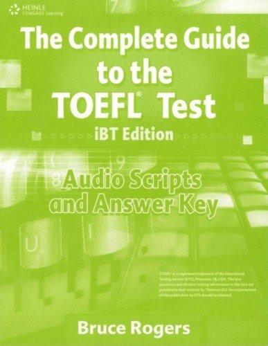 Foto The Complete Guide to the TOEFL Test Ibt: Audio Script and Answer Key (Complete Guide to Toeic)