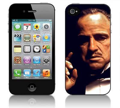 Foto The Godfather Iphone 4 S Carcasa Dura Funda Don Vito Corleone El Padrino