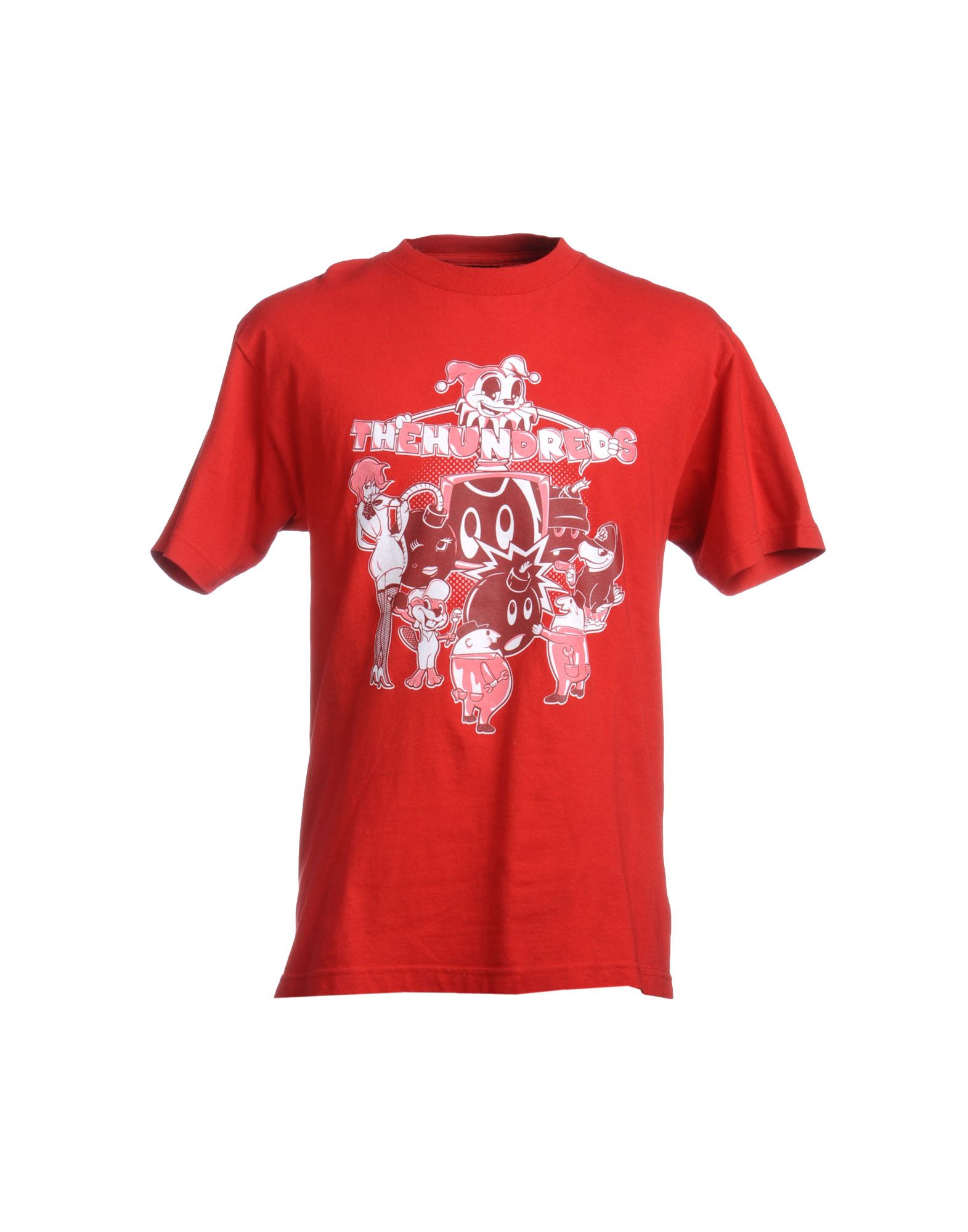 Foto The Hundreds Camisetas De Manga Corta Hombre Rojo