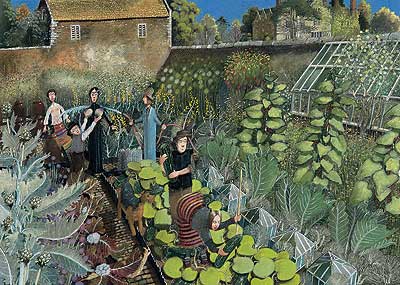 Foto The Kitchen Garden by Richard Adams