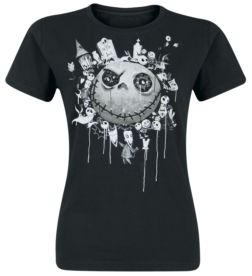 Foto The Nightmare Before Christmas: Halloween Party - Camiseta Mujer