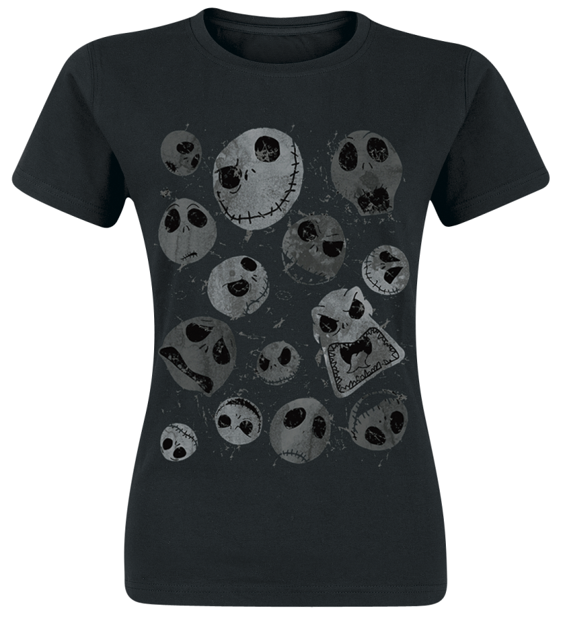 Foto The Nightmare Before Christmas: Skulls - Camiseta Mujer