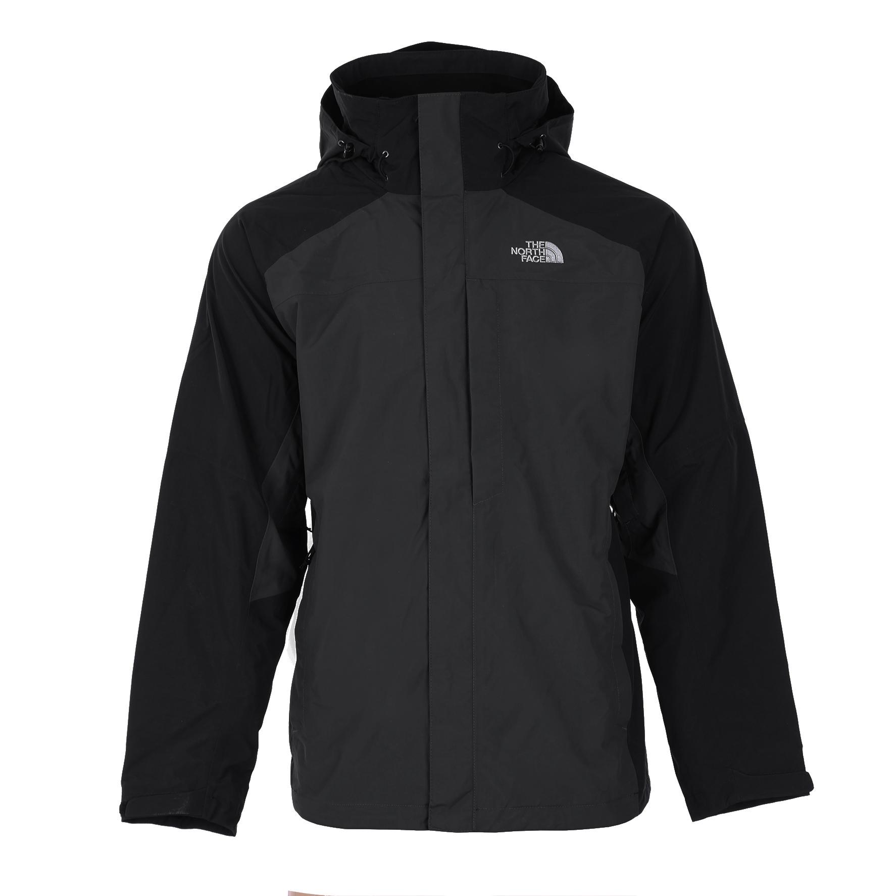 Foto The North Face Cirrus Chaqueta impermeable caballeros gris/negr, m